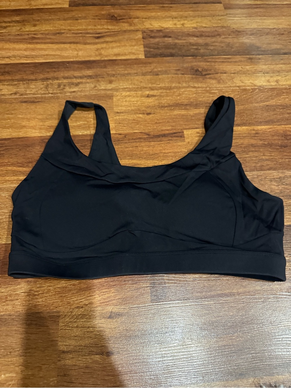 Women's Black Wireless Sports Everyday Comfort Support Bra Size XL
